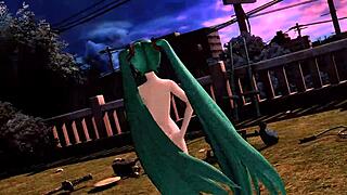 hatsune miku full nude mod in solitary envy project diva game