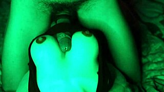 massage session turns into wild titty banging