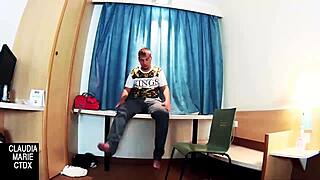 Amateurs Get Horny Eating Feet Then Fuck Pussy Hard!