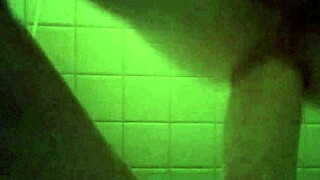 Detailed Self-Pleasuring with Huge Dildo Insertion