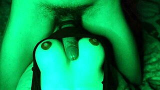 massage session turns into wild titty banging