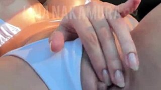 asian blogger caught by security jerking in parking lot, gave it up raw to stranger