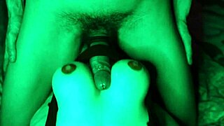 massage session turns into wild titty banging