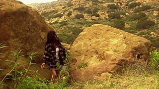 black milf dee gets drilled outdoors by seth