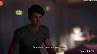 hey, his hot stepmom caught him watching her shower in 3d porn game ms denvers 02!