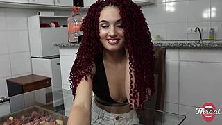 After my girlfriend dumped me, my stepsister comforted me with a deepthroat blowjob