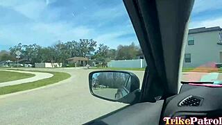 trikepatrol asian teen porn star katie cai picked up and fucked