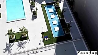 सारा जे के साथ जीभ का मस्त खेल, क्लोज-अप में धमाल