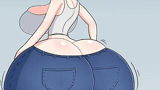 Kaya Showcases Her Big Ass in Tight Jeans While Letting Out Farts.