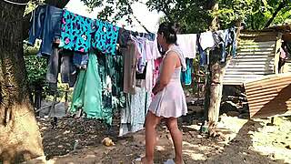 fulfilling pregnant foreman's wife's lesbian sex cravings, oh man...