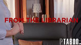 Zlata Shine and Alex Romero got wild with anal in the library. Bookworm teen's petite frame took it all!