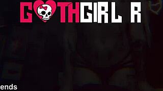 Lola Fae, That Goth Cum Lover, Gets Her Feet And Beaver Licked While Fucking A Monster Cock.