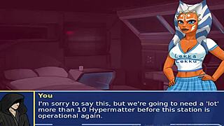 oh wow, star wars orange trainer part 3 is so intense!