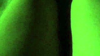 gretala flashing her pregnant belly in the dark night