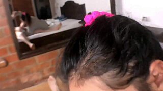 hot college girl sucks dick till cum