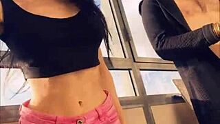 damn, watching hot pornstar sasha rose dance a sexy striptease!