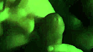 Intense blowjob leads to bold cumshot on big tits.