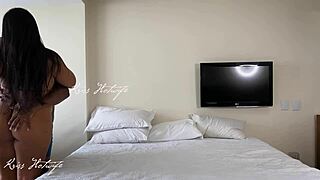 i's suckin' the boss's big black cock till i cum, then he fucks my ass hard with that monster 😍