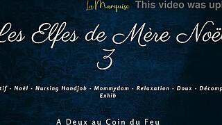 french elves of mother christmas give wild nursing handjob in part 3. didn't expect this naughty holiday treat! 🎅