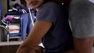 i fucked that pretty mexican amateur while she washed dishes