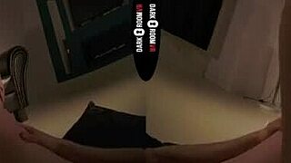 Dark Room VR Experience with Redhead Getting Panties Ripped Off in Hardcore Action