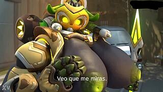 Hey, wanna see Orisa get wild in Spanish sub?