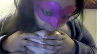 BBW babe plays with her big tits and toys, so fun! 😍