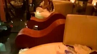 This bitch rents a hotel to bang all night in lingerie