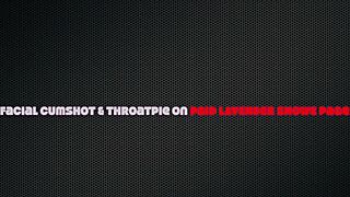 Wow! Thick Goth in Heels Takes Your Load in Her Belly!