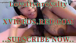 I stroke my big black cock for black history month.