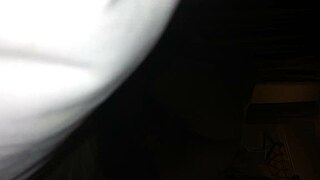 Wild Blonde Sucks Rough Big Black Cock