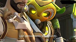 Hey, wanna see Orisa get wild in Spanish sub?