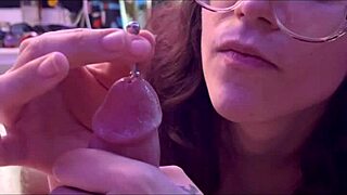 extreme pre cum cock rub