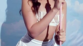 naked golf fun with hairy pussy big ass teen 18+ beauty jane wilde stripping solo