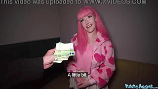 So, I met this babe in leggings outdoors. Removed her chastity belt and creampied that wet pussy.