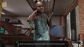 exploring the halfway house in this 3d adventure 😊