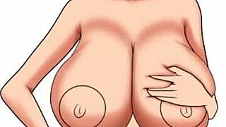 check out this cute asian slut painting big tits naked