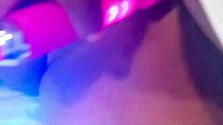 banging my fat ex girlfriend with toys in the bedroom. her big ass bouncing on monster cock vibrator