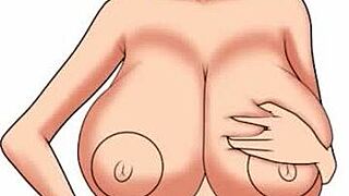 check out this cute asian slut painting big tits naked