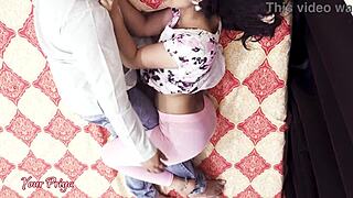 Teen girl shows off amazing ass in deepthroat fun