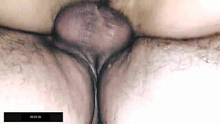 I enjoy sauna sex in black stockings