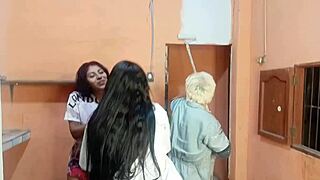 We Pose With Huge Tattoos In Front Of The Painter.