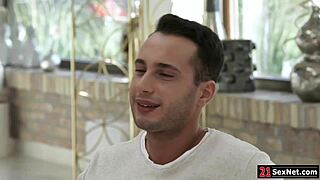 riley jean and aria banks share turns in intense pussy ramming