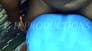 ghetto slut lil shorty takes dick like a good slut, left with cum dripping pussy