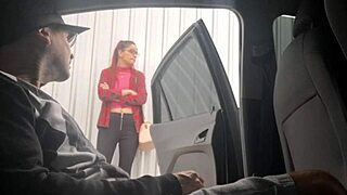 I jerked off risky on the street for that student at the bus stop