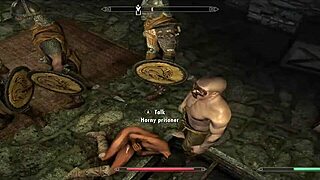 Hey, check out Kiana getting punished hard in that prison garage sex game scene