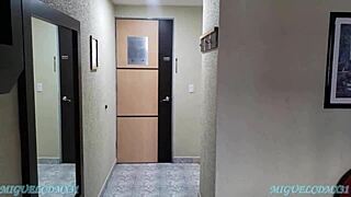 Watch Tyna's explosive fifth audition where she swallows and gets anal fucked in heels by Miguelon!