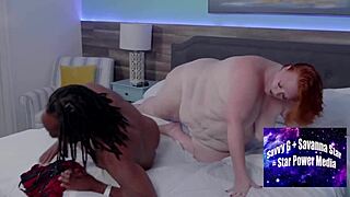 mr majic caught that redhead bbw julie ginger cheating with big black cock