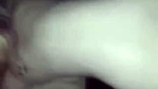 Playing with mommy jenn's big tits and sucking her monster cock 😍