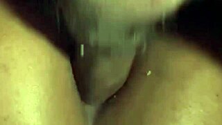 chocolate double anal fucking leaves ebony amateurs moaning in missionary pleasure. big ass pussy gets pounded hard.